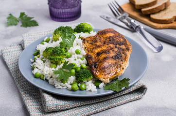 Fried chicken breast
