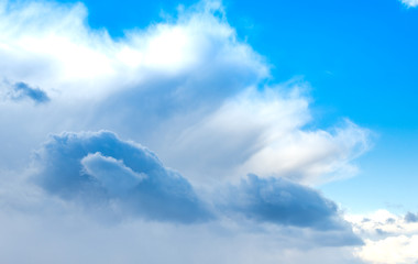 November storm clouds