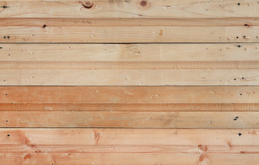 Fototapeta premium Plywood plank wall background.
