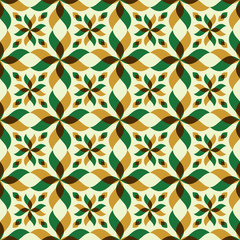 Retro background. Seamless pattern. Vector. レトロパターン
