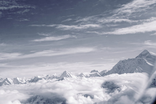 Mount Everest. Highest mountain on Earth