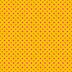 Seamless dotted texture of the surface. Checkered pattern with dots. Wallpaper with simple elements. Doodle for design. Print for polygraphy, posters, banners