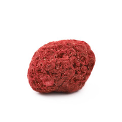 Dried raspberry isolated