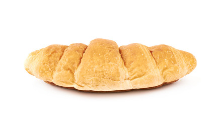 Croissant pastry bun isolated