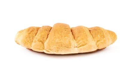 Fotobehang Croissant pastry bun isolated © Dmitri Stalnuhhin