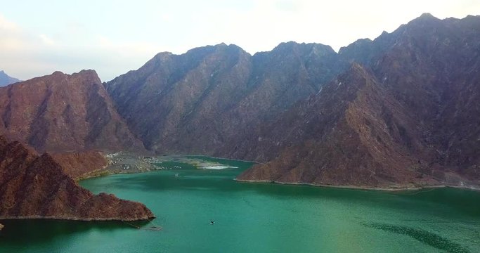 Hatta Dam Aerial 2