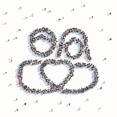 A lot of people form a married couple