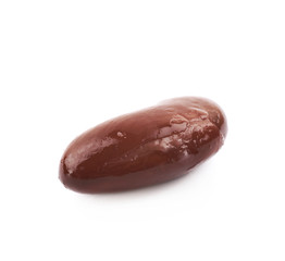 Single kidney bean isolated
