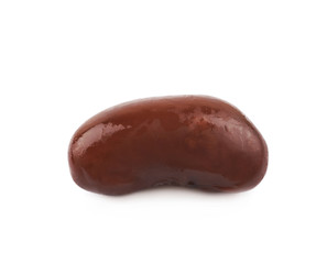 Single kidney bean isolated