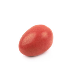 Glazed chocolate nut candy isolated