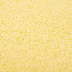 Surface coated with the corn flour