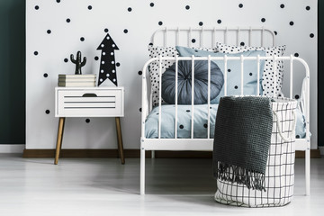 Scandi kid's bedroom interior © Photographee.eu