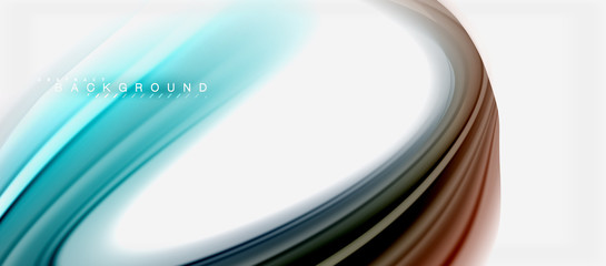 Rainbow fluid colors abstract background twisted liquid design, colorful marble or plastic wavy texture backdrop, multicolored template for business or technology presentation or web brochure cover