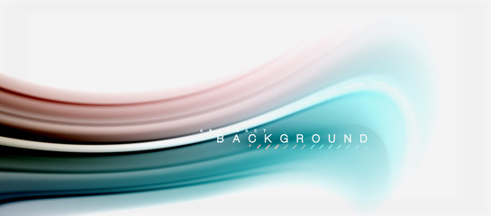 Rainbow fluid colors abstract background twisted liquid design, colorful marble or plastic wavy texture backdrop, multicolored template for business or technology presentation or web brochure cover