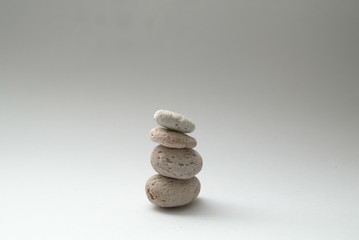 積み重ねられた石