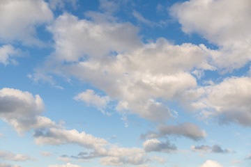 Naklejka na ściany i meble blue sky with cloud. Blue sky background with clouds