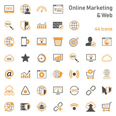 Online Marketing & Web - Iconset
