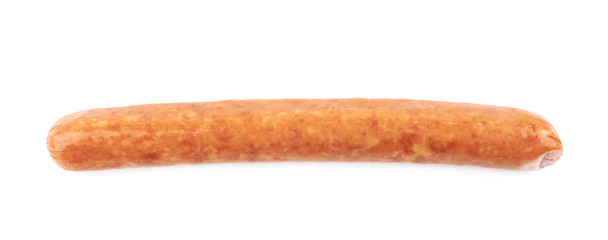 Hot dog sausage isolated