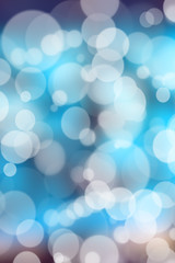 Abstract bokeh festive background with defocused lights