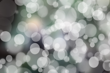 Abstract bokeh festive background with defocused lights