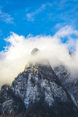 Clouds in Bucegi Mountains