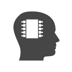 Cyborg icon, Robot icon