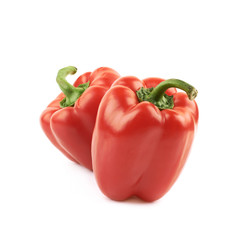 Red bell pepper composition isolated