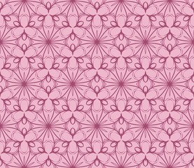 Fototapeta premium Seamless pattern. geometry design. Vector. Texture for holiday cards, Valentines day, wedding invitations. Tone color