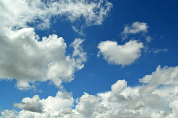 Obraz na płótnie Canvas Clouds, cirruses