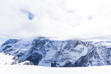 Obraz premium Landscape in Dolomites Mountains, ItaLy