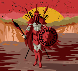 ares mars greek mythology god of war © matiasdelcarmine