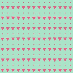 Seamless pattern with triangles. Vector repeating texture.