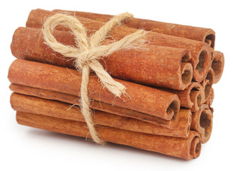 Bunch of some fresh aromatic cinnamon