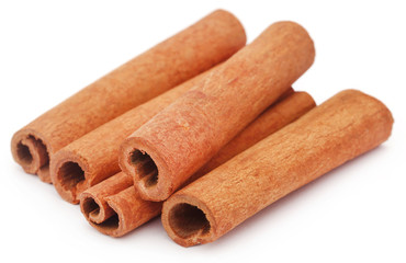 Bunch of some fresh aromatic cinnamon