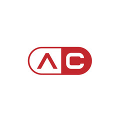 Initial Letter AC Logo Template Design