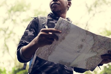 Map checking in the forest