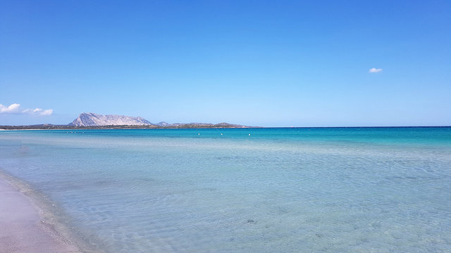 The beash coast of Sardinia, San Teodoro, Italy