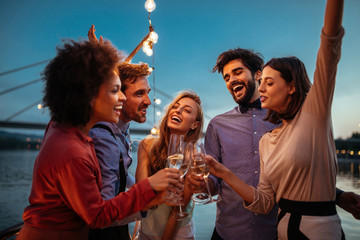 Friends make the world beautiful