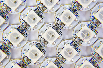 WS2812b rgb soc led diodes