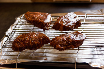 Char Siu on Rack