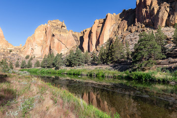 Smith Rock State Park in Oregon, USA