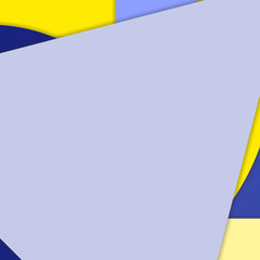 modern layered flat shapes background