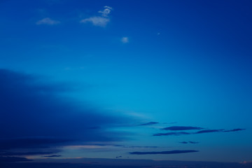 Obraz premium sky sunset