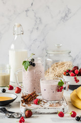 Berry and Tahini Smoothie