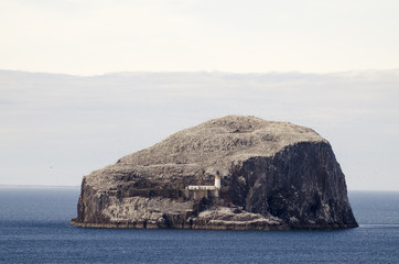 Lighthouse on a Rock Island