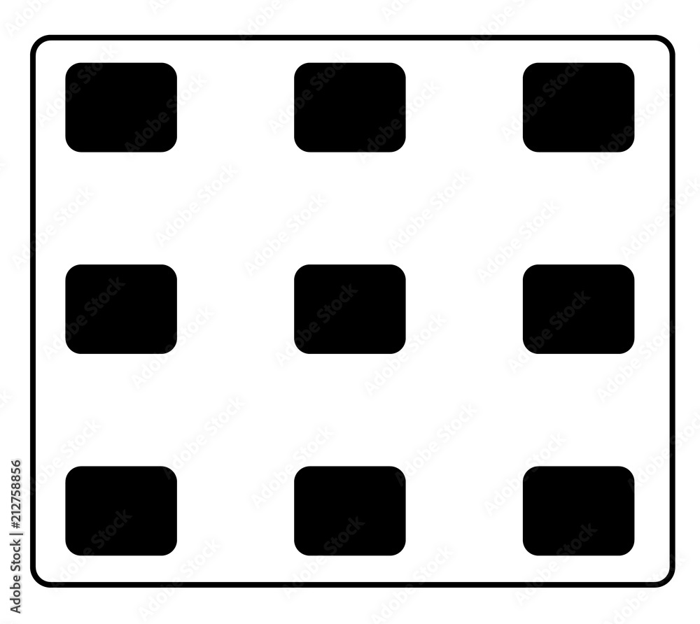 Poster menu icon on white background. menu symbol for your web site design, logo, app, ui. hamburger menu s