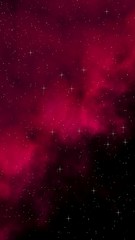 Colorful and beautiful space background. Outer space. Starry outer space texture. Templates, red background Design of websites, mobile devices and applications. 3D illustration
