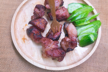 Fried pork rib (appetizing for hangouts)