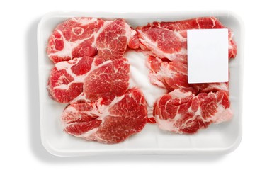 Raw Meat Isolated