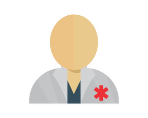 man doctors medical medicare health care pharmacy clinic image vector icon logo